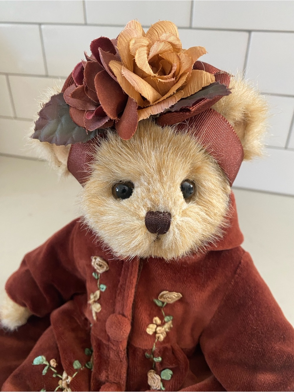Gwendolyn Bearington Collection Teddy Bear Stuffed Animal Plush